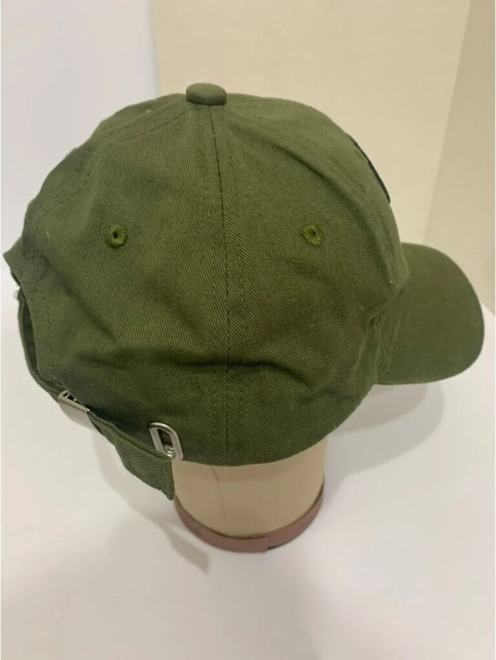Re7 Premium Headwear Africa Pan African Embroidered Olive Green Adjust Cap Hat